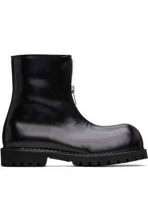 No Idea Black Big Foot 2 Zip 2 Layer Boots