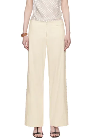 Belle Off-White Ete Trousers