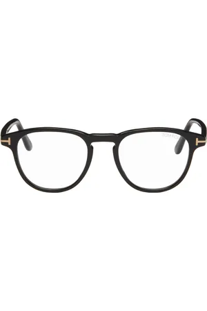 Tom Ford Black Round Glasses
