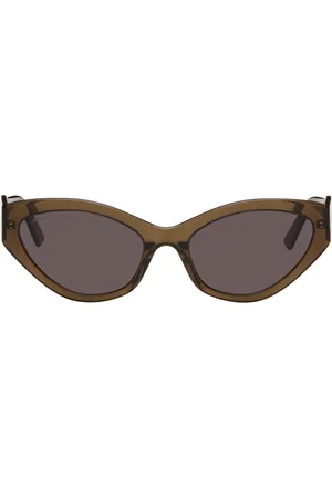Balenciaga Gray Cat-Eye Sunglasses