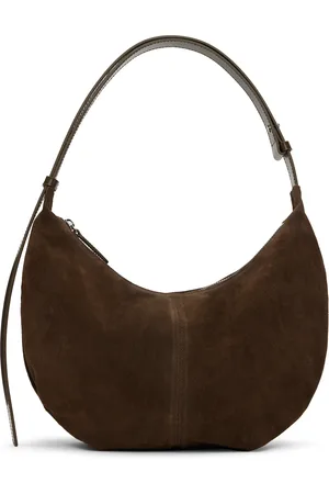Nothing Written Brown Leather Shoulder Bag