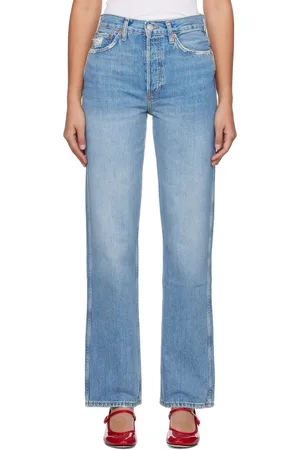 RE/DONE Blue High-Rise Jeans