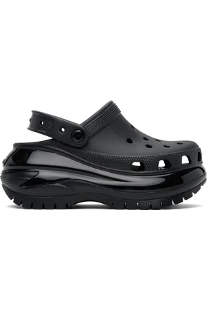 Crocs Black Mega Crush Clogs
