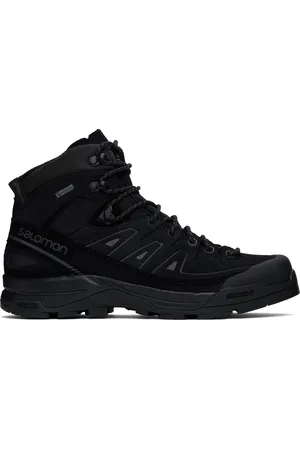 Salomon Black X-ALP Mid Leather Gore-Tex Boots