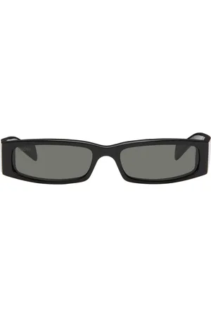 Gucci Black Rectangular Frame Sunglasses