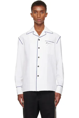 Salvatore Ferragamo White Pajama Shirt