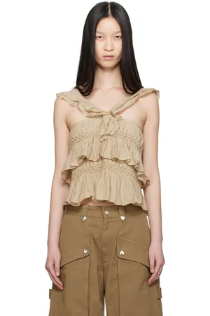 Isabel Marant Khaki Daren Top