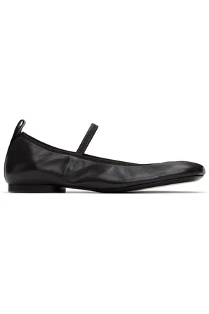 LEMAIRE Brown Square Flat Ballerina Flats