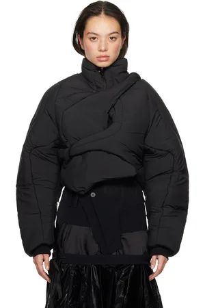 OTTOLINGER Black Asymmetrical Padded Jacket