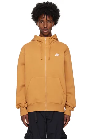 Nike Brown Sportswear Club Fleece Hoodie