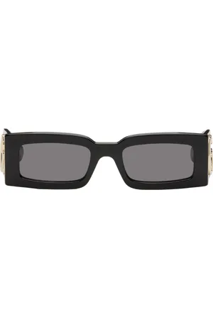 Gucci Black Rectangular Sunglasses