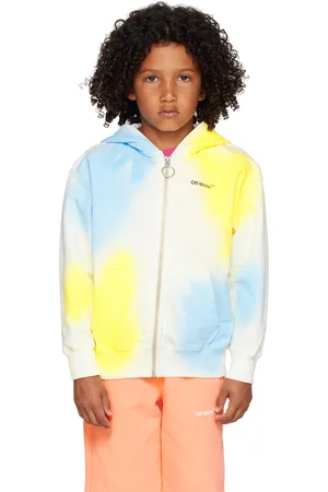 OFF-WHITE Kids Multicolor Spot Hoodie