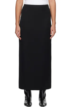 The Row Black Bartelle Maxi Skirt