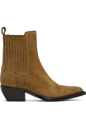 Golden Goose Brown Debbie Chelsea Boots