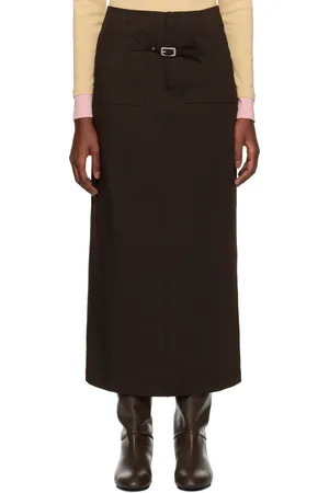 Gimaguas Brown Lizzie Maxi Skirt