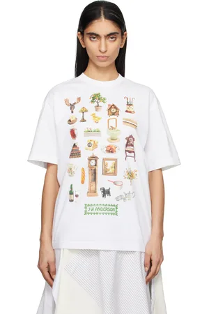 J.W.Anderson White Diorama Printed T-shirt
