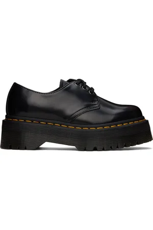 Dr. Martens Black 1461 Quad Derbys
