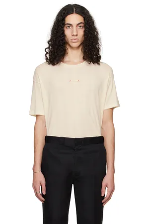 Maison Margiela Beige Patch T-shirt