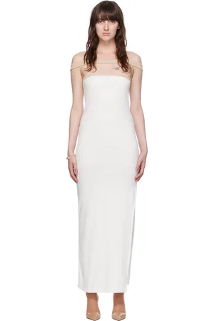 Courrèges White Hyperbole Maxi Dress