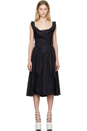 Vivienne Westwood Black Sunday Midi Dress
