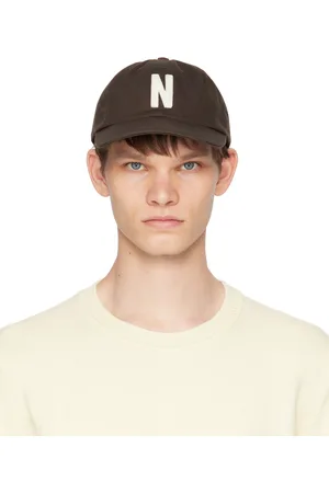 Norse projects Brown Felt N Twill Sports Cap