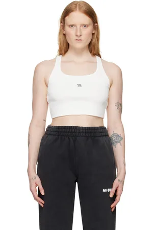 MISBHV White Cropped Tank Top