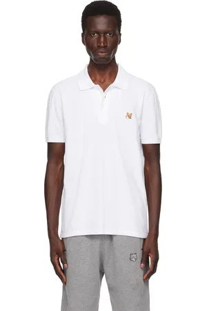 Maison Kitsuné White Fox Head Polo