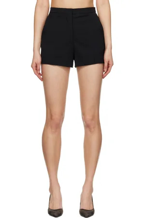 Loulou de Saison Black Serge Shorts