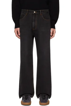 Ader Error Black TRS Tag 01 Jeans