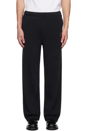 Maison Kitsuné Black Bold Fox Head Patch Sweatpants