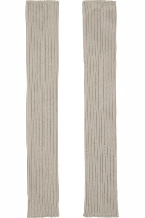 Rick Owens Off-White Press-Stud Arm Warmers