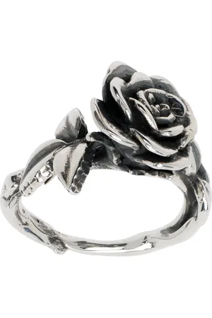 ENFANTS RICHES DEPRIMES Silver Rose Ring