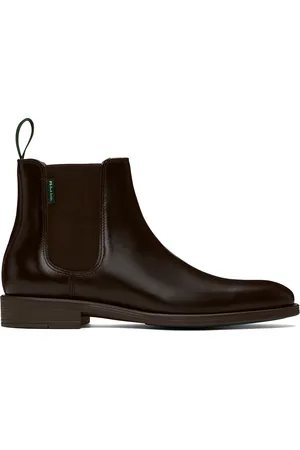 Paul Smith Brown Cedric Leather Boots
