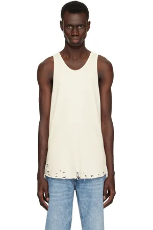 JOHN ELLIOTT Off-White Folsom Thermal Tank Top