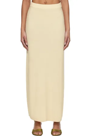 TOVE Off-White Nellie Maxi Skirt
