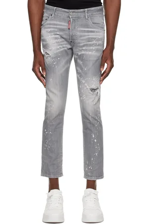 Dsquared2 Gray Skater Jeans