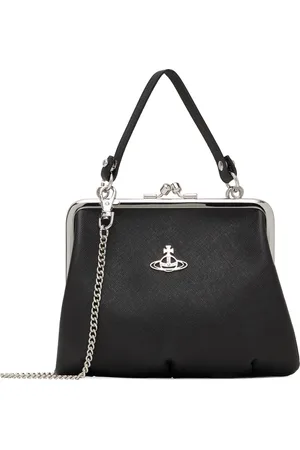 Vivienne Westwood Black Granny Frame Bag