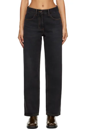 Ader Error Black TRS Tag 01 Jeans