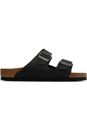 Birkenstock Black Arizona Soft Footbed Sandals
