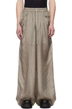 Rick Owens Taupe Hollywood Lido Trousers