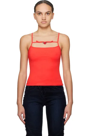 OTTOLINGER Red Charmed Tank Top