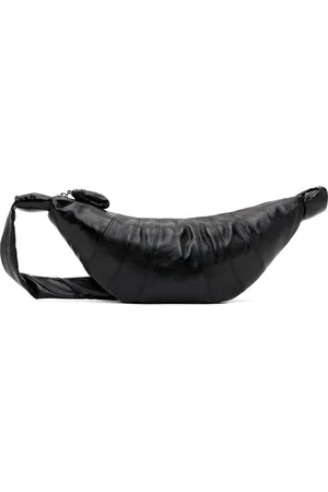 LEMAIRE Black Medium Croissant Bag
