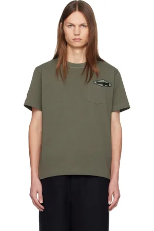 SACAI Khaki Gonz Edition Patch T-Shirt