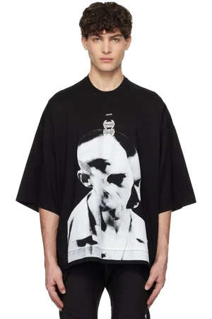 JULIUS Black Ana-Diptych JD Portrait T-shirt