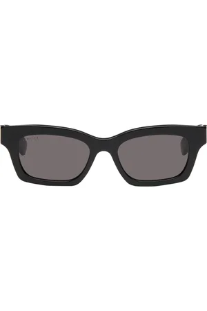 Gucci Black Cat-Eye Frame Sunglasses