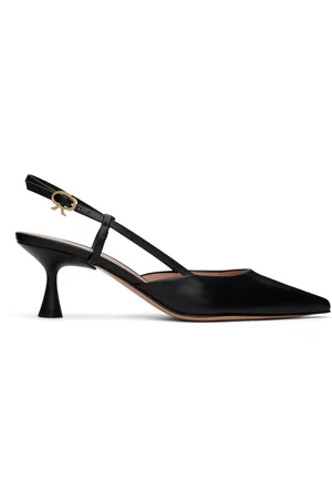 Gianvito Rossi Black Ascent 55 Heels