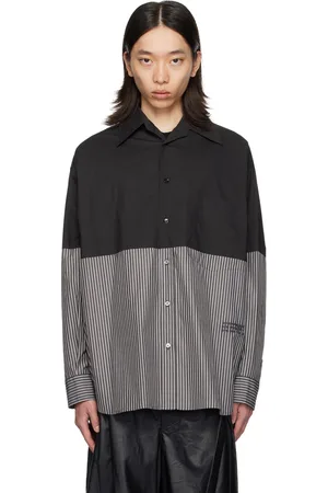 Maison Margiela Black Paneled Shirt