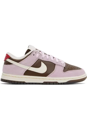 Nike Brown & Pink Dunk Low Sneakers