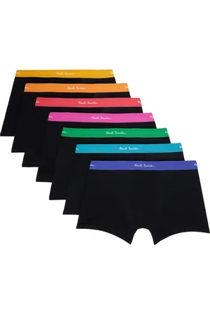 Paul Smith Seven-Pack Black Boxer Briefs