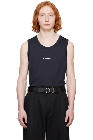 Jil Sander Black Active Jersey Tank Top